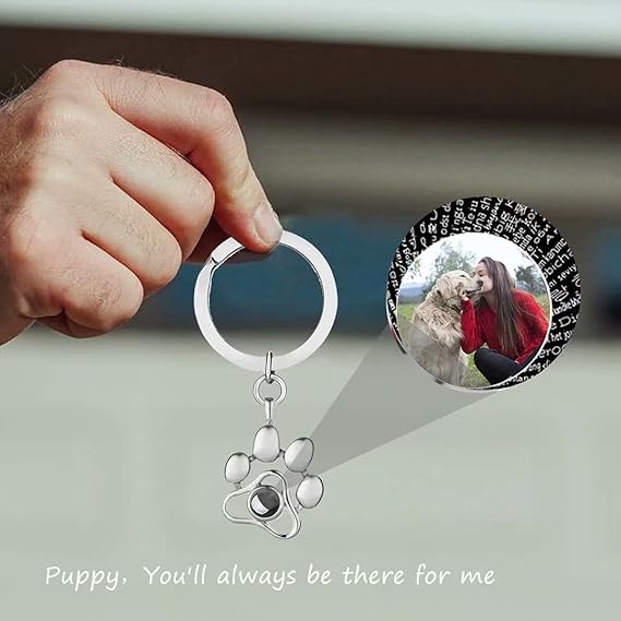 Llavero Puppy Foto Proyección