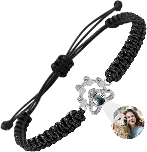 Pulsera Bordada con Foto Personalizada