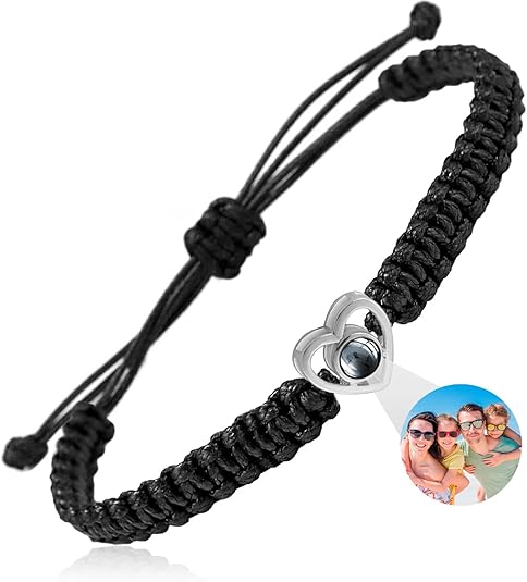 Pulsera Bordada con Foto Personalizada