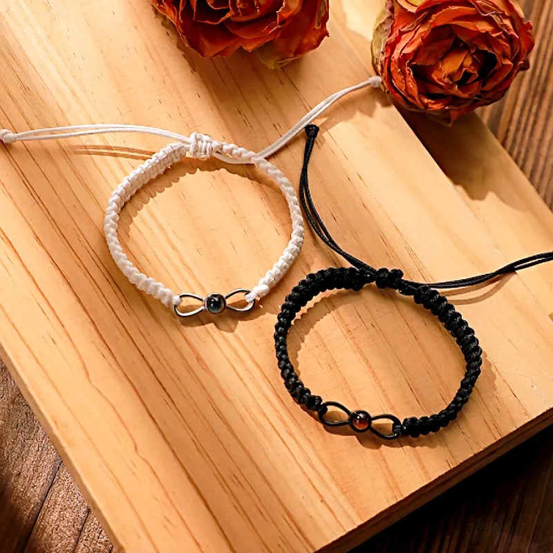 Pulsera Infinito De Proyección con Foto