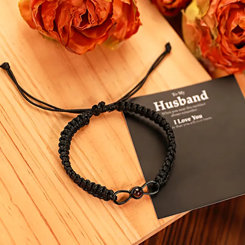 Pulsera Infinito De Proyección con Foto