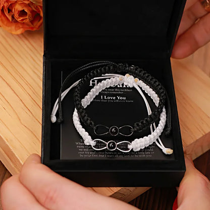 Pulsera Infinito De Proyección con Foto