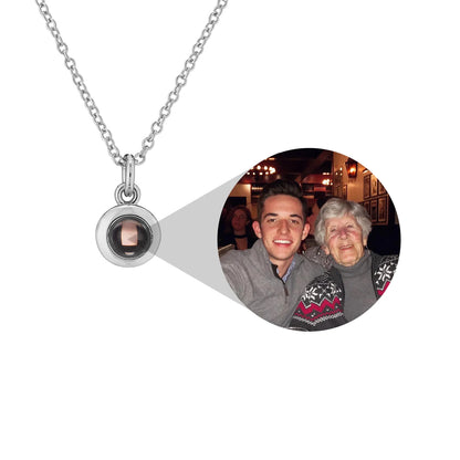 Collar cadena con Foto Personalizada
