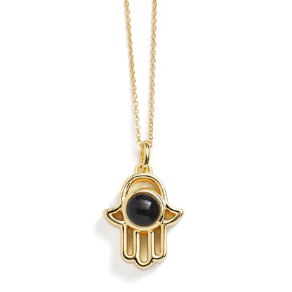 Collar Hamsa Personalizado con Foto