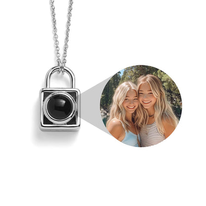 Collar con Candado con Foto Personalizada
