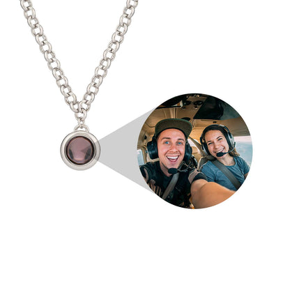 Collar cadena con Foto Personalizada